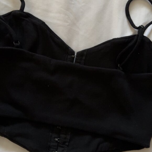 Oak + Fort Ponte Knit Corset Tank - Picture 3 of 6